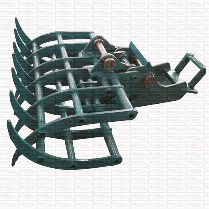 Forestry Machinery Grass Grapple Attachment