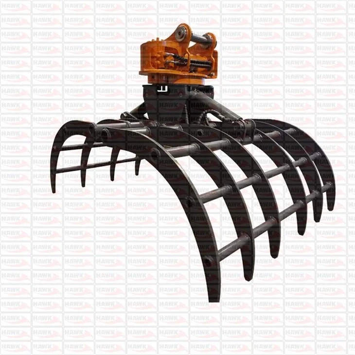 Forestry Machinery Grass Grapple Attachment
